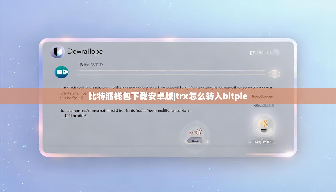 比特派钱包下载安卓版|trx怎么转入bitpie  第1张