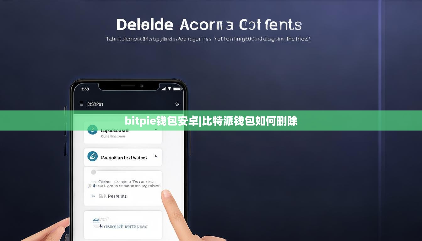 bitpie钱包安卓|比特派钱包如何删除  第1张