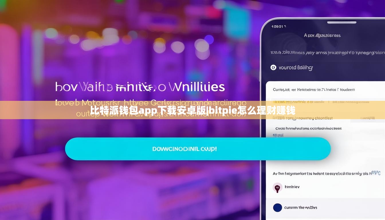 比特派钱包app下载安卓版|bitpie怎么理财赚钱  第1张