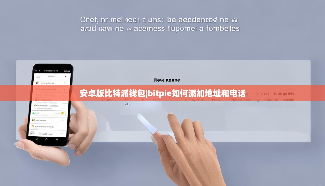 安卓版比特派钱包|bitpie如何添加地址和电话  第1张