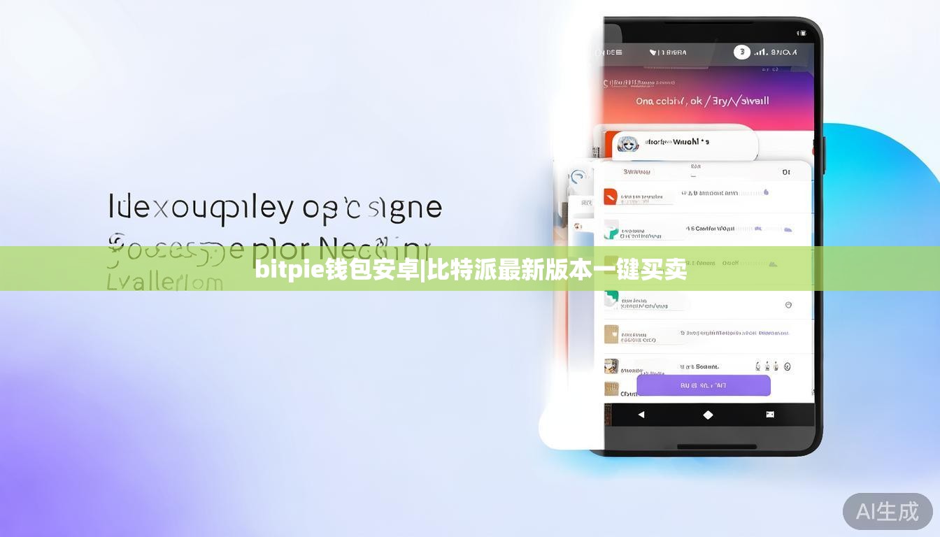 bitpie钱包安卓|比特派最新版本一键买卖  第1张
