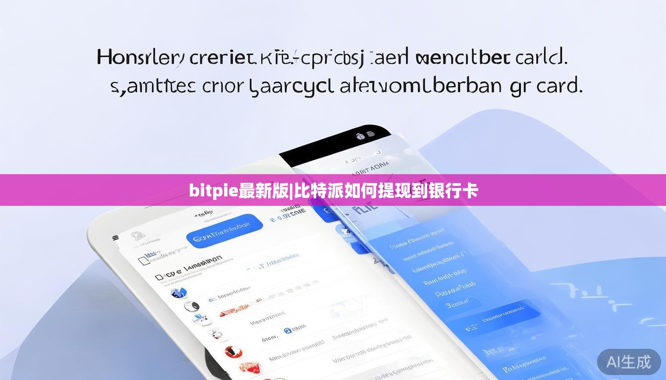 bitpie最新版|比特派如何提现到银行卡  第1张