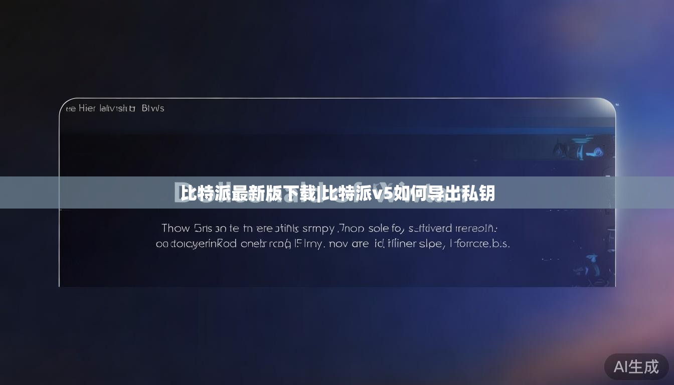 比特派最新版下载|比特派v5如何导出私钥  第1张