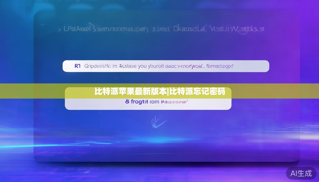 比特派苹果最新版本|比特派忘记密码  第1张