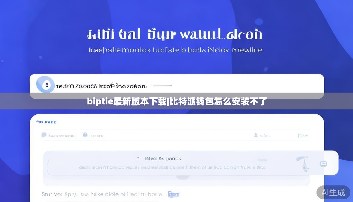 biptie最新版本下载|比特派钱包怎么安装不了  第1张 biptie最新版本下载|比特派钱包怎么安装不了  第1张