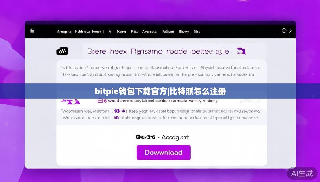 bitpie钱包下载官方|比特派怎么注册  第1张