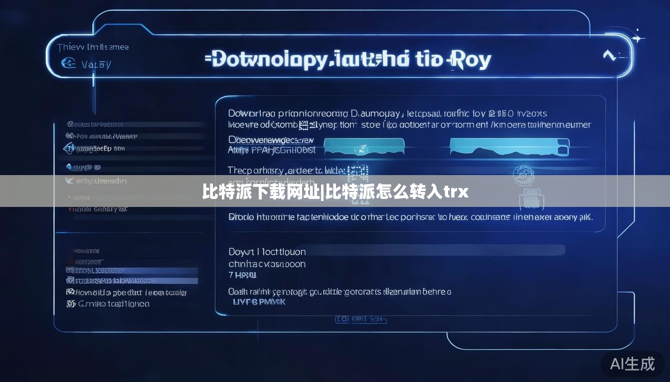 比特派下载网址|比特派怎么转入trx 第1张 比特派下载网址|比特派怎么转入trx 第1张