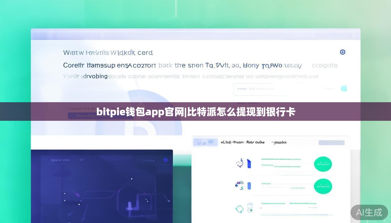 bitpie钱包app官网|比特派怎么提现到银行卡  第1张