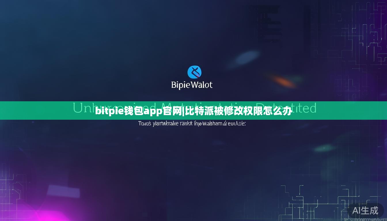 bitpie钱包app官网|比特派被修改权限怎么办  第1张